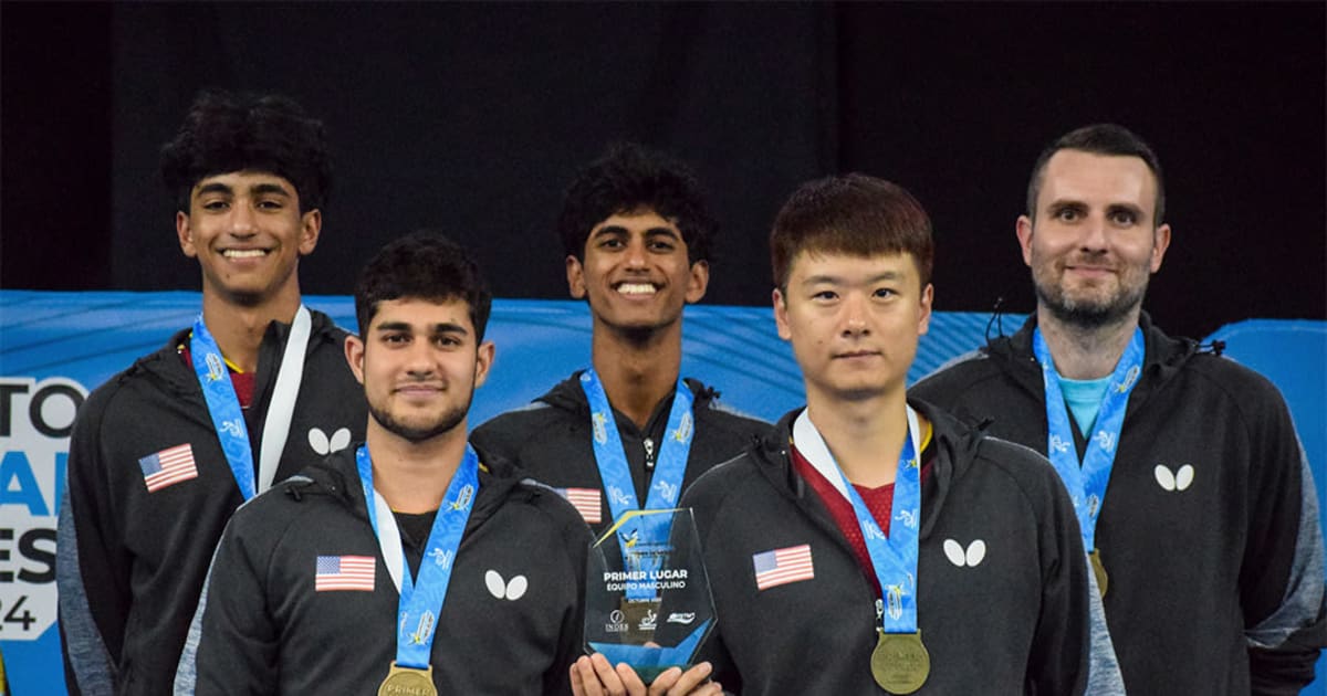 USA TableTennis USA Men’s Team Makes History by Winning Gold at 2024